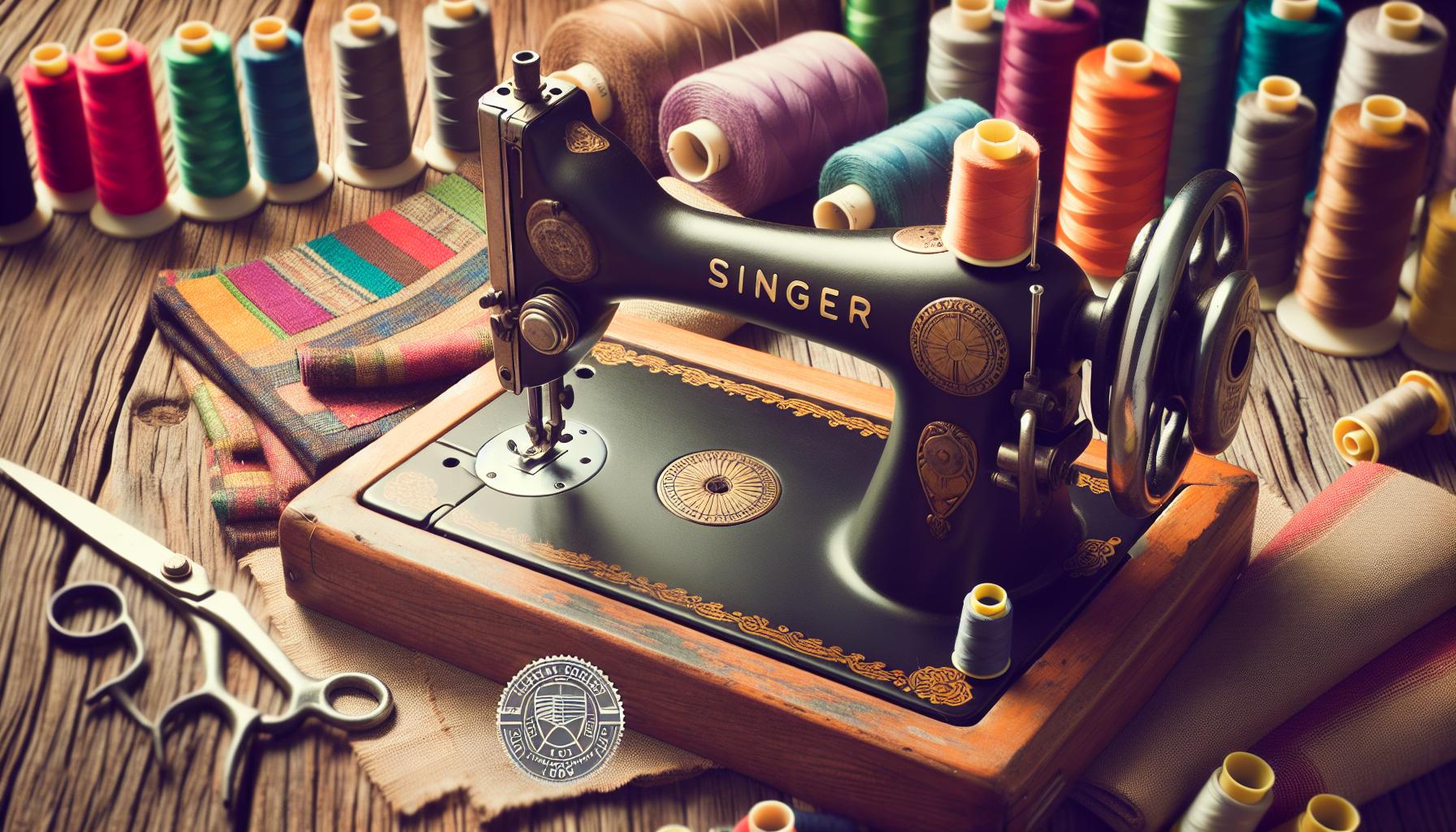 Singer Sewing Machine Patent