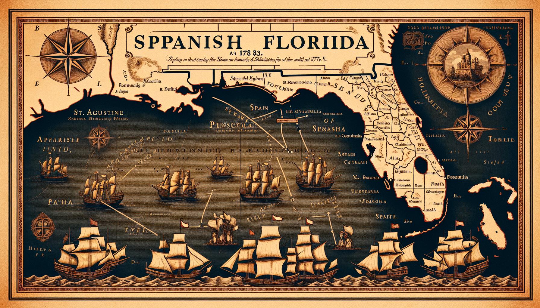 Spain Regains Florida from Britain