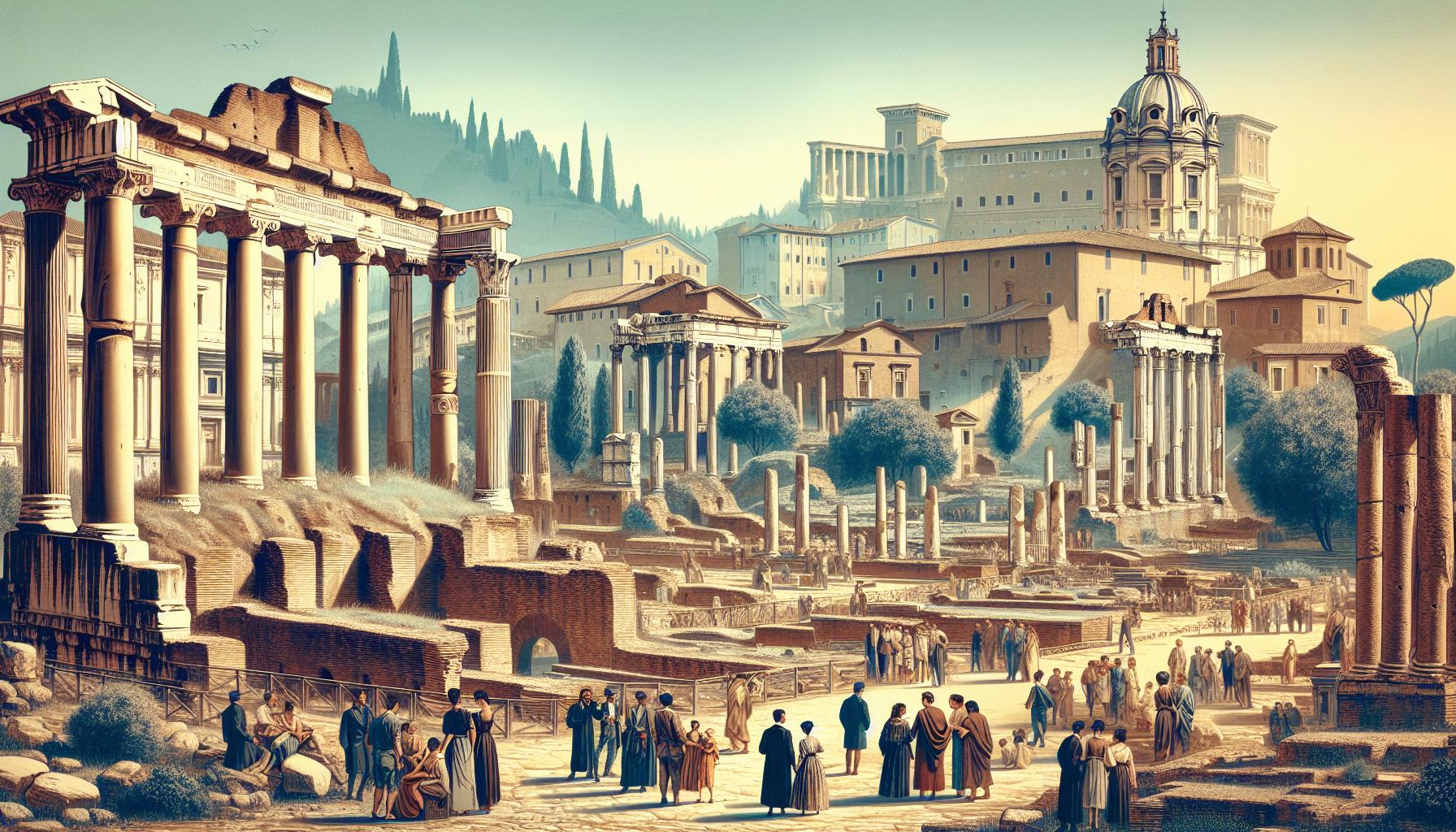 Establishment of Roman Forum