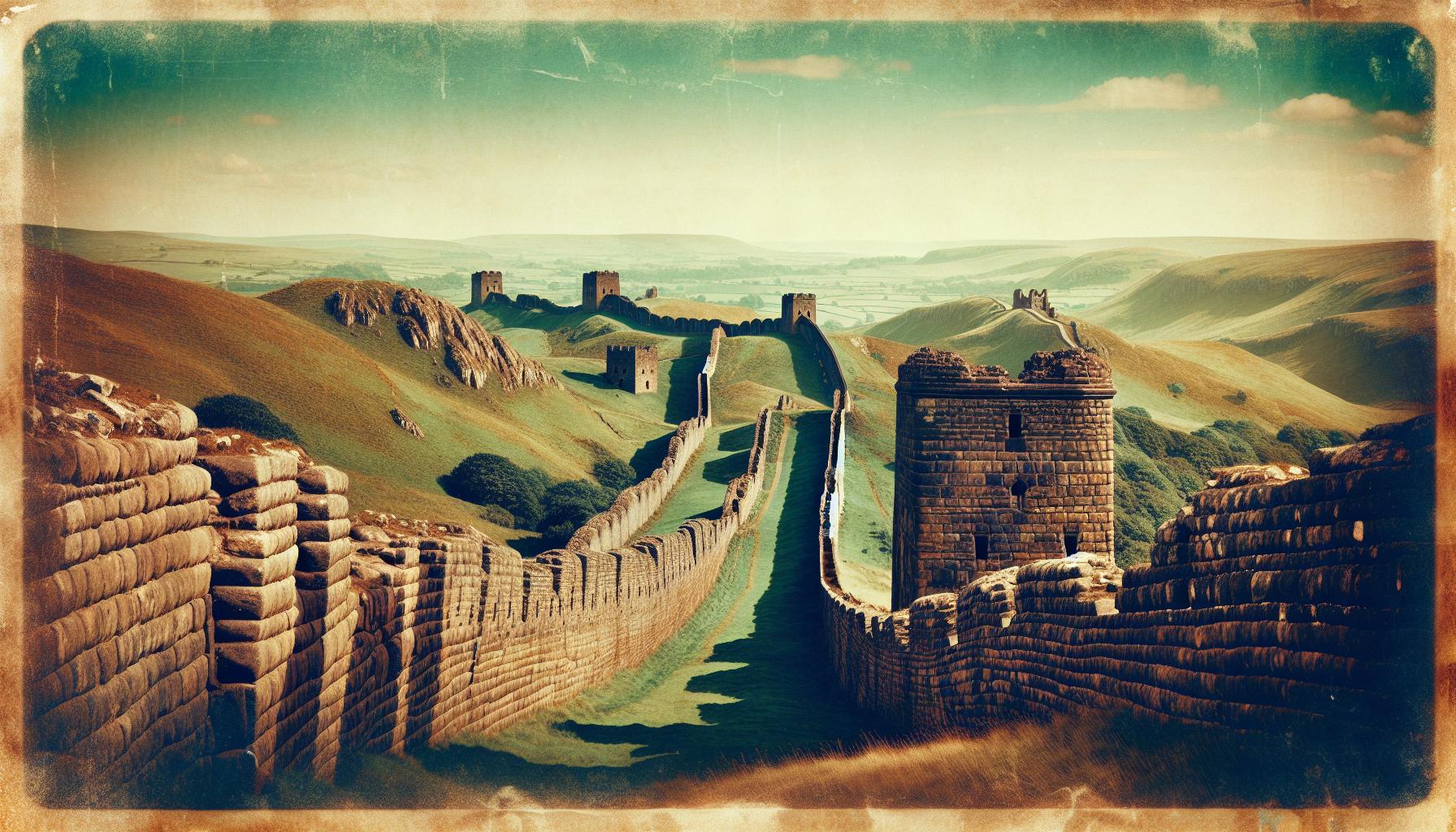 Construction of Hadrian's Wall Begins