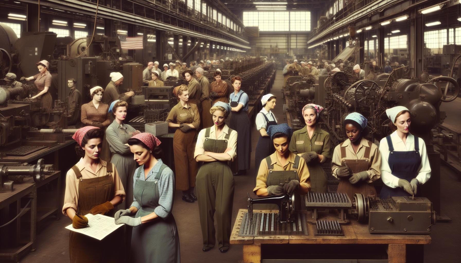 Women Enter US Workforce During WWII