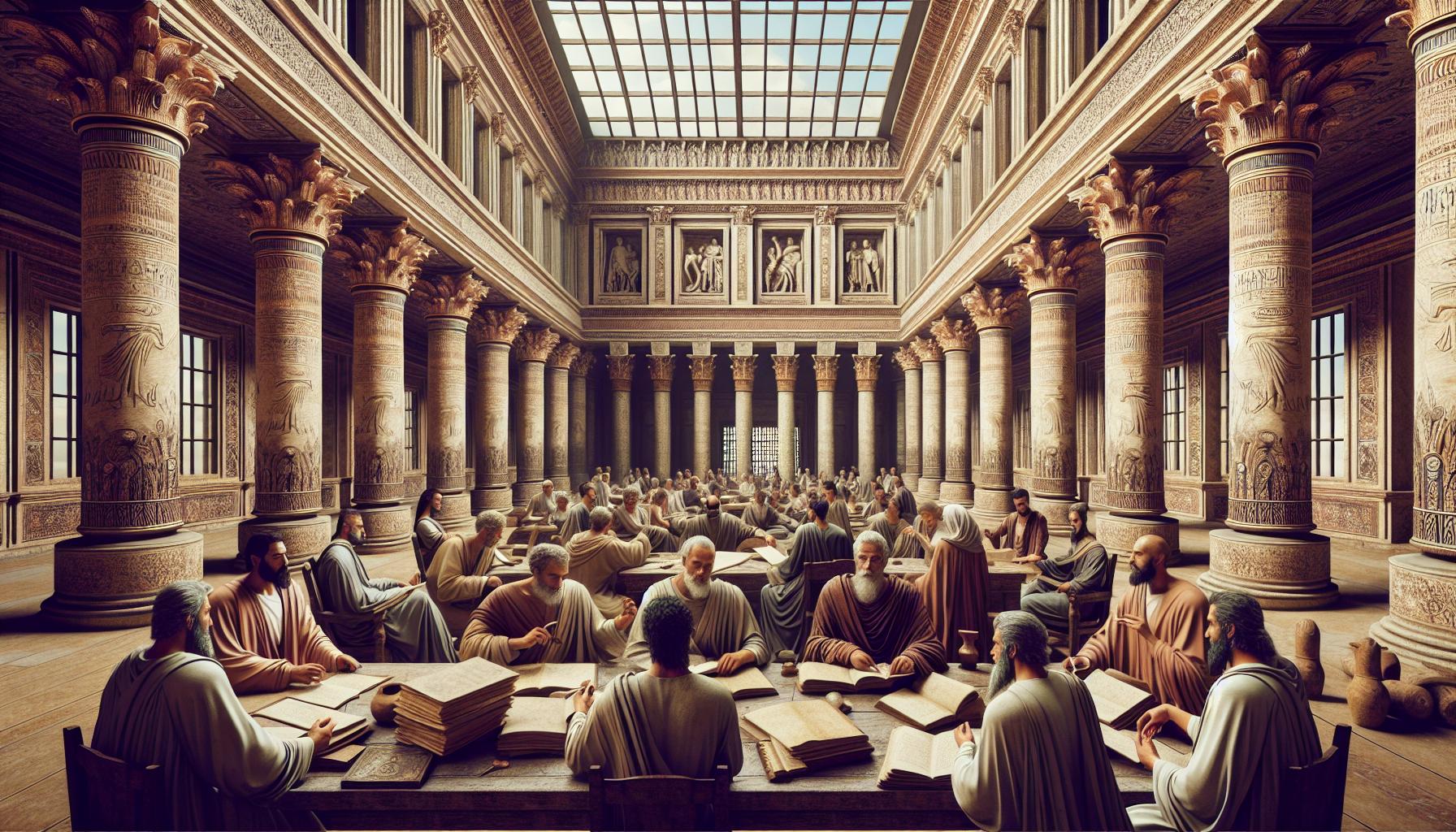 Establishment of the Library of Alexandria