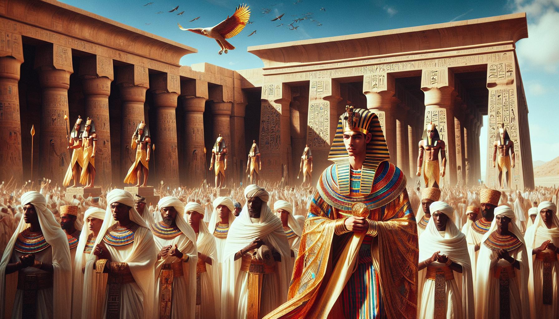 Ramesses II Becomes Pharaoh