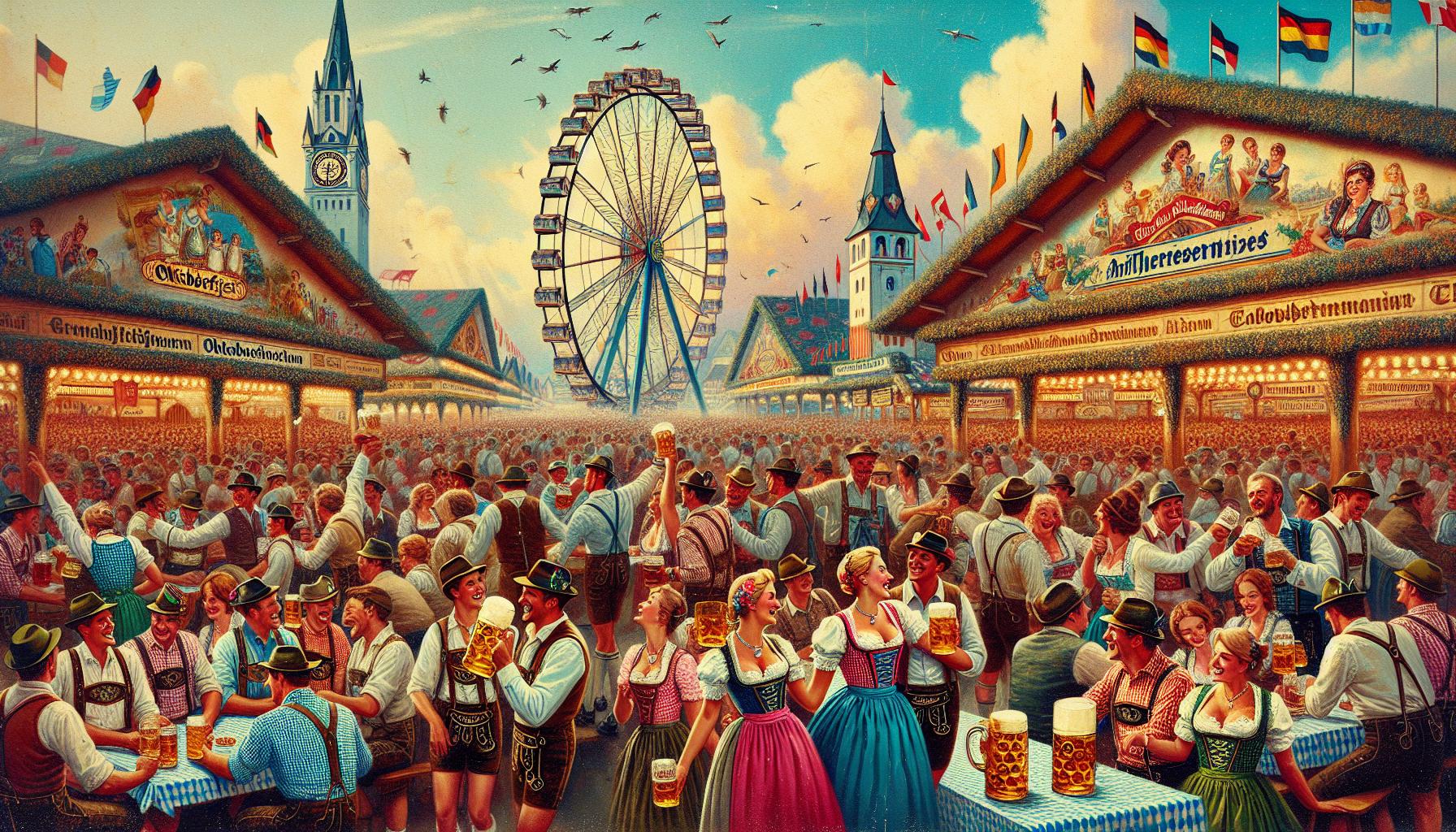 First Oktoberfest in Munich