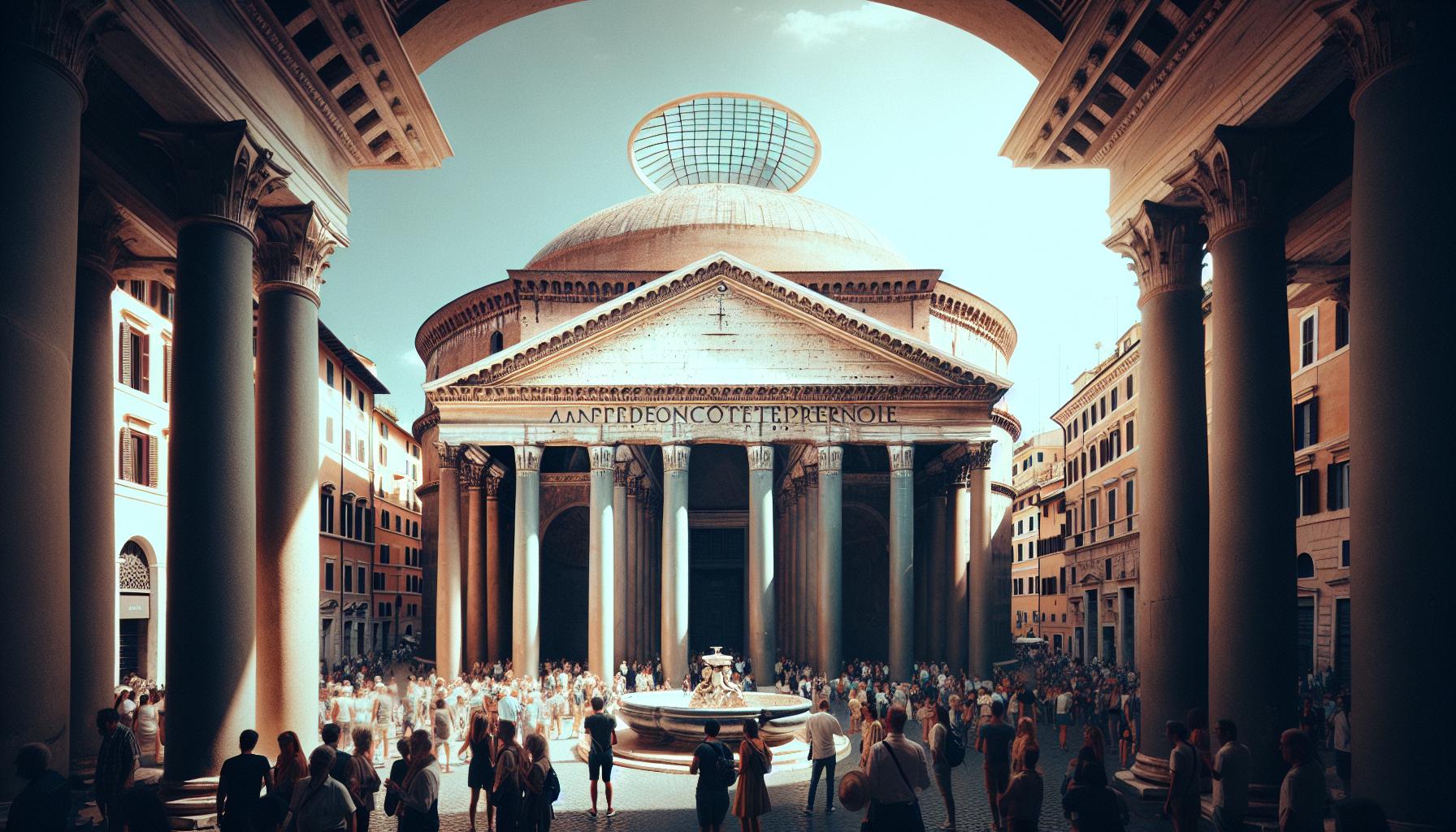 Pantheon of Rome Construction