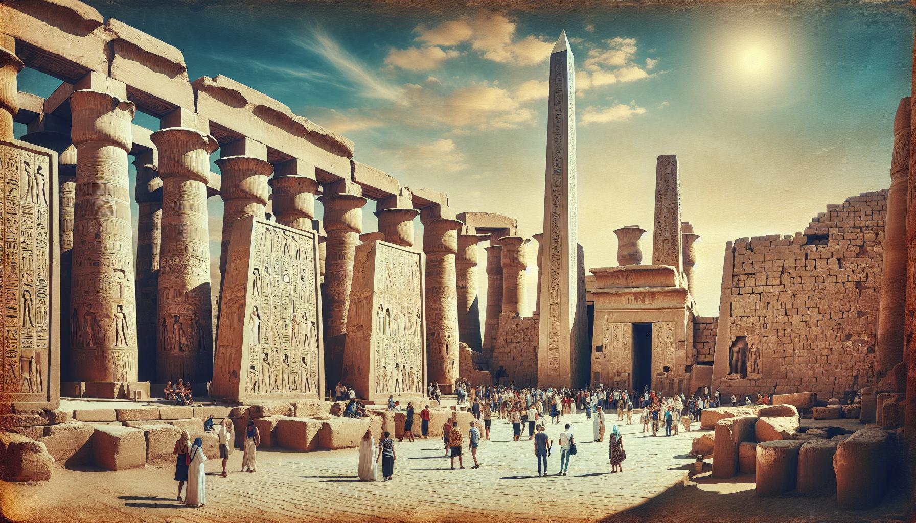 Construction of Karnak Temple Complex