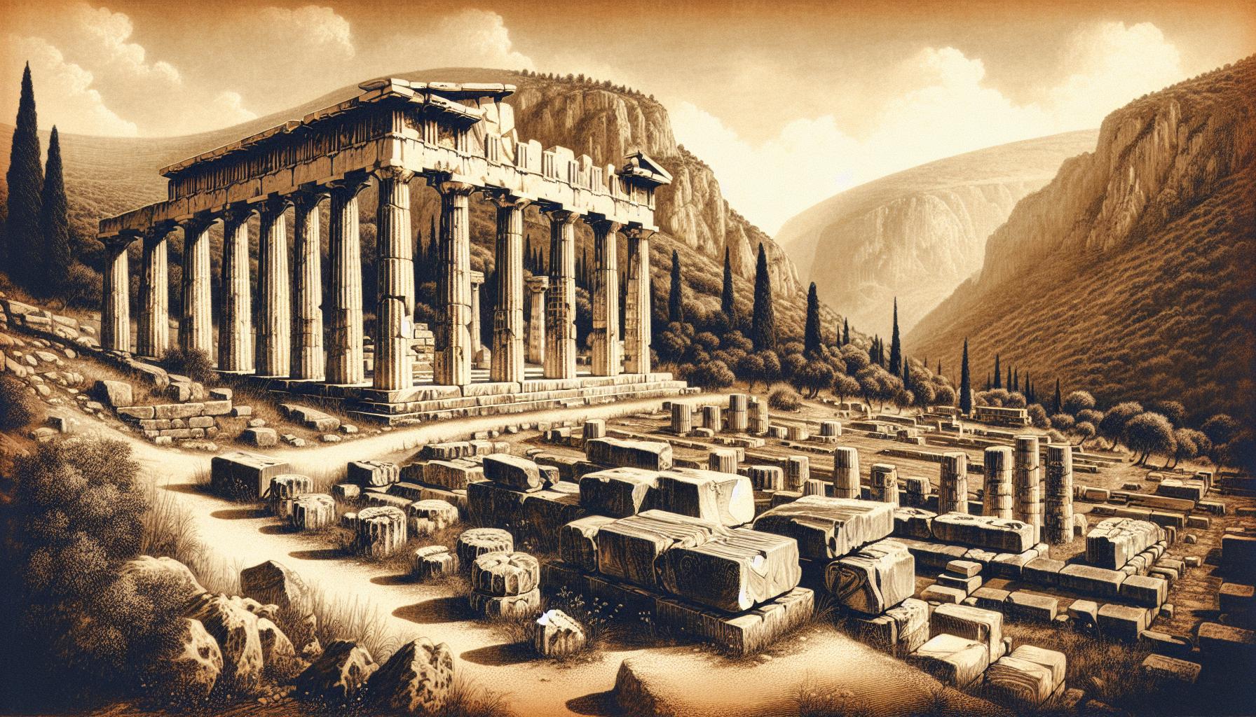 Temple of Apollo at Delphi