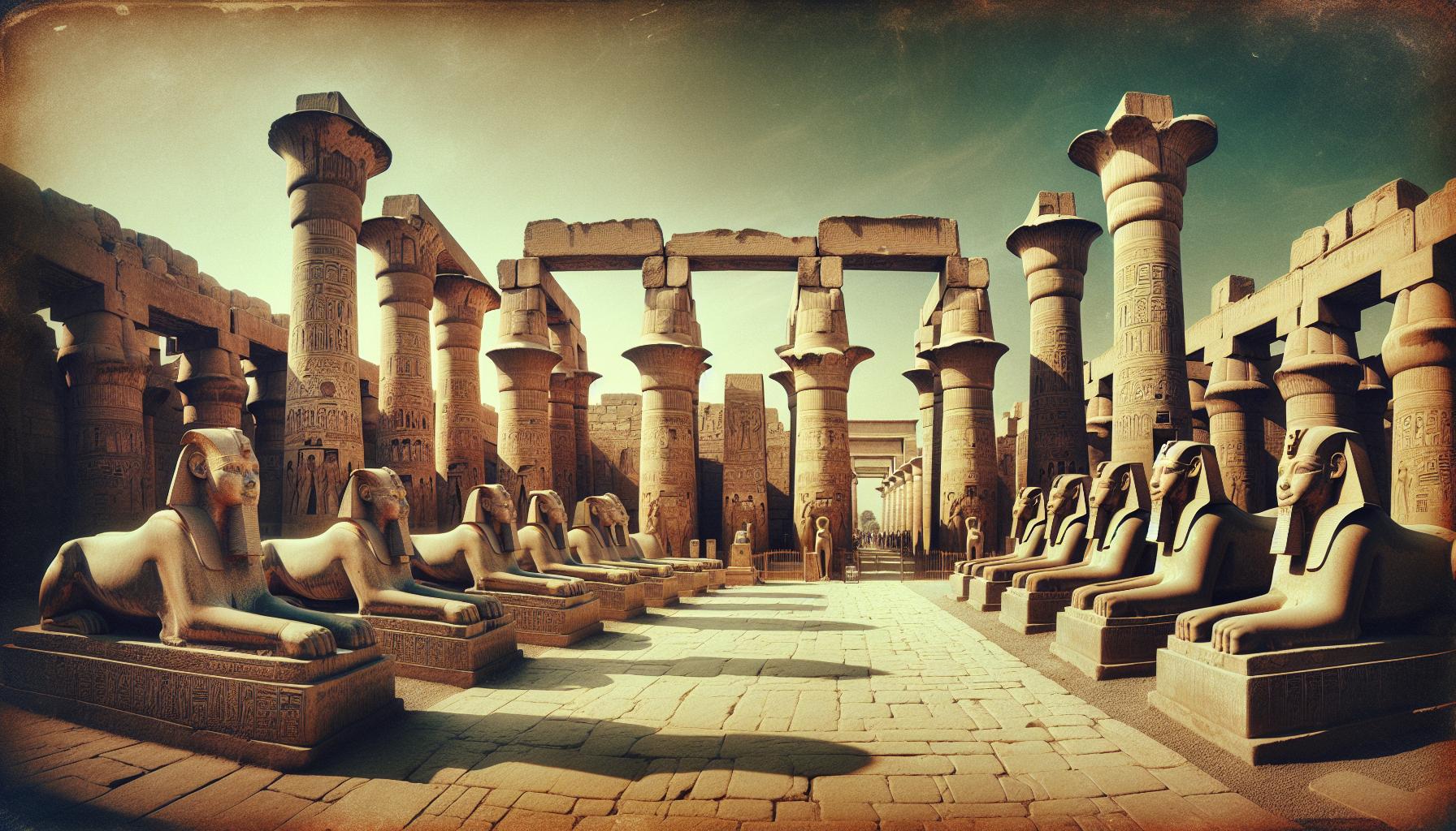 Temple of Karnak Construction Begins